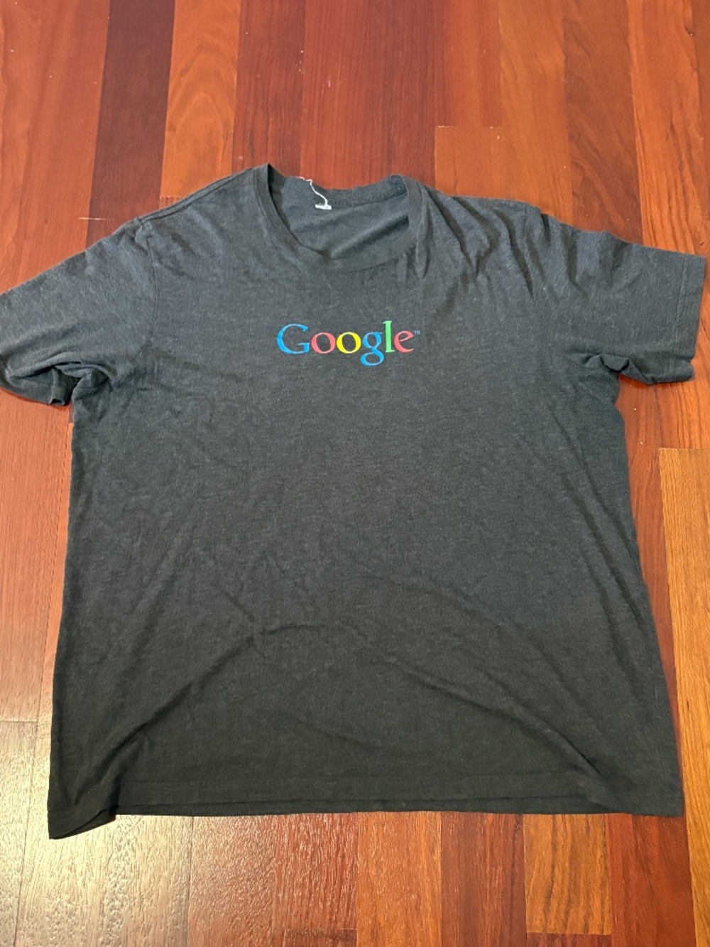 The "O.G." Tech Staple: Classic Heather Grey Google Logo Tee - Unisex